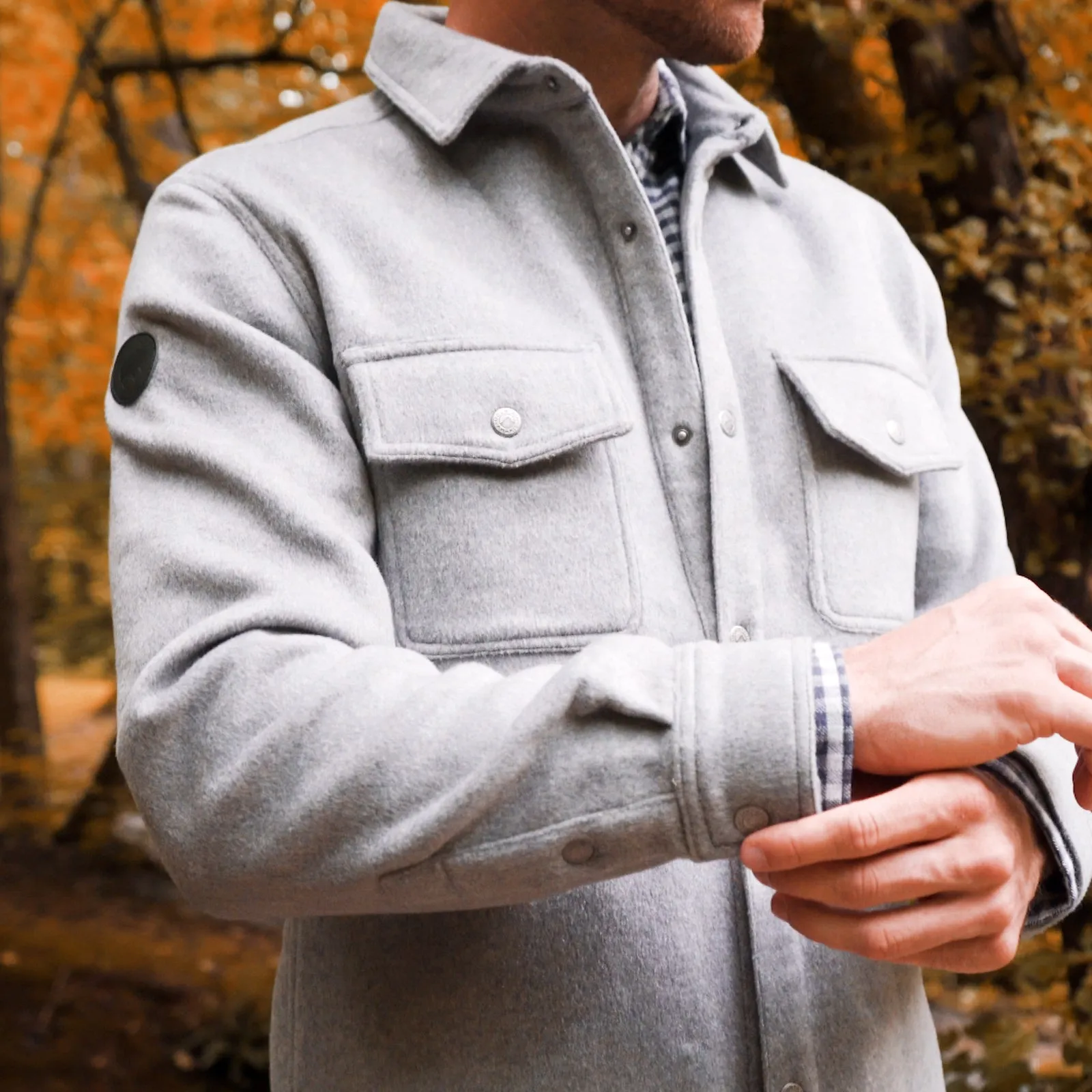 Men's Dover Wool Shirtjac