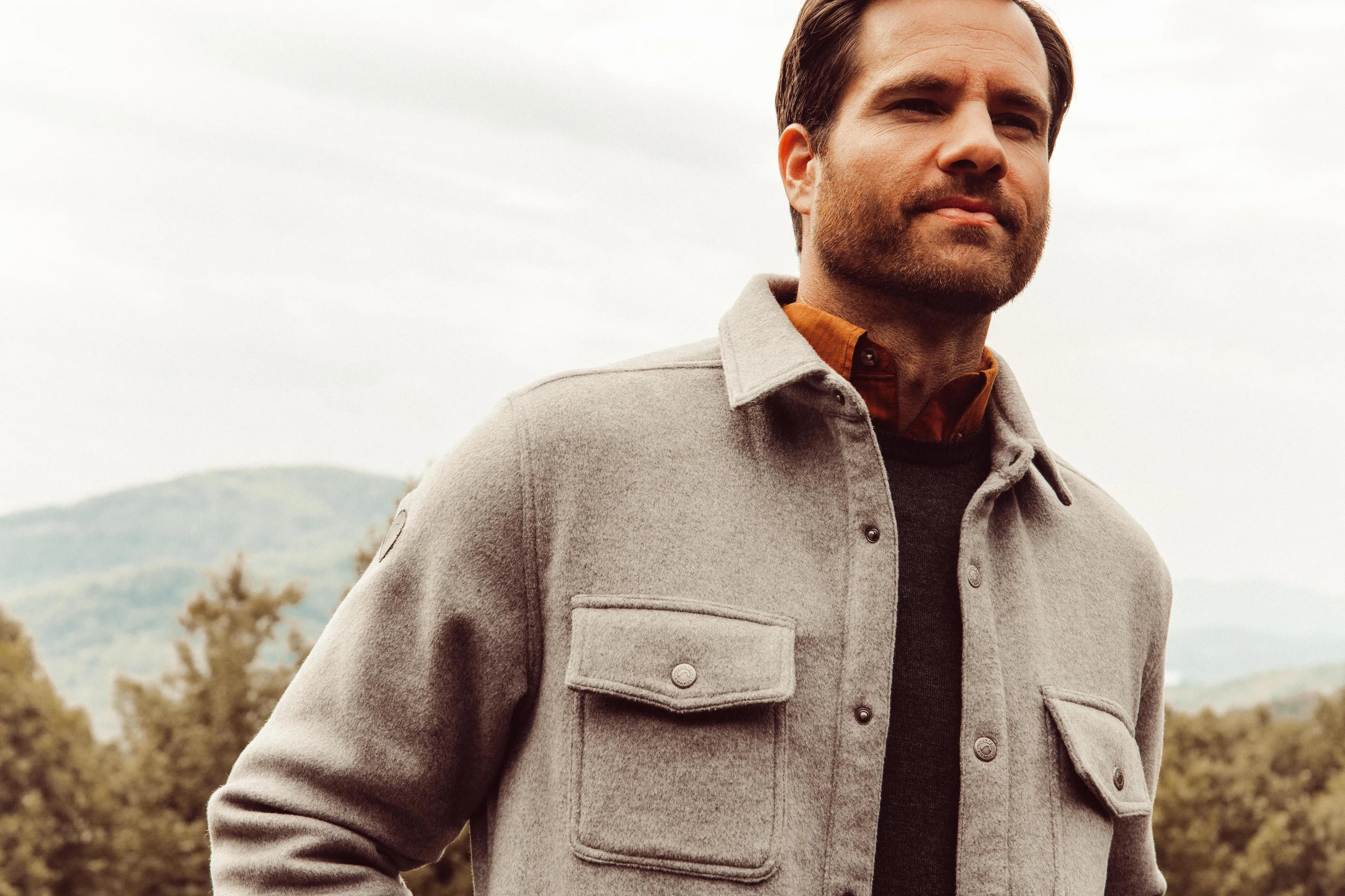 Men's Dover Wool Shirtjac