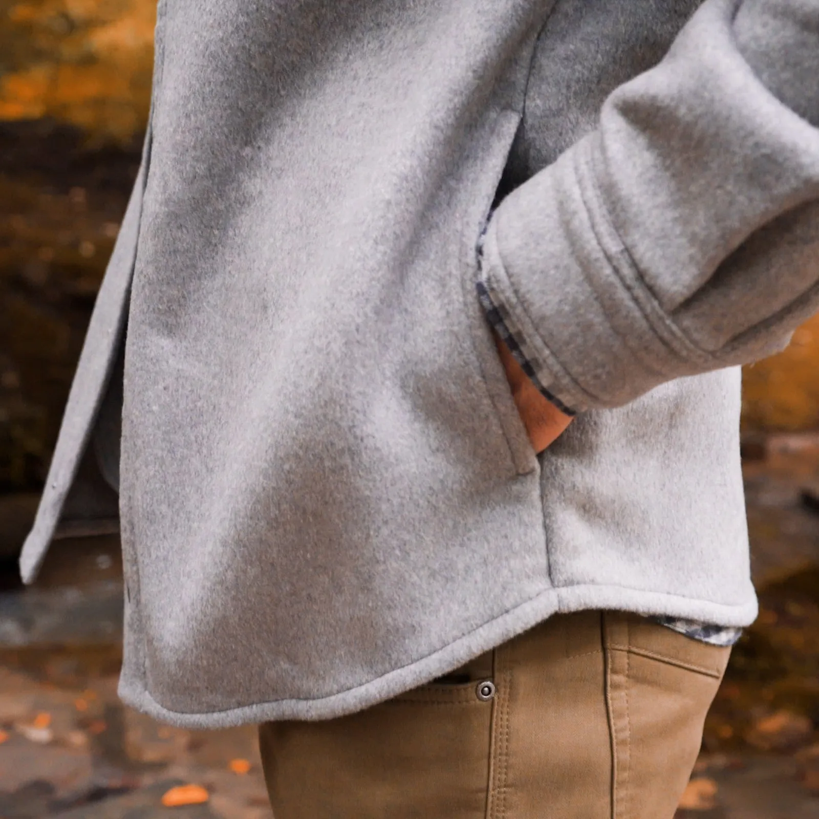 Men's Dover Wool Shirtjac