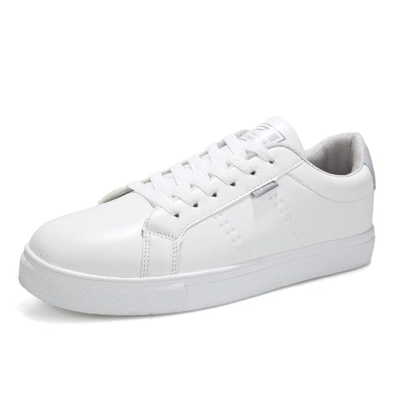 Men's Shoes Spring and Autumn Men's Korean Edition Fashion Leisure S White Board Shoes Male's Tide Shoes