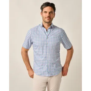 Mens Short Sleeve Performance Button Up Shirt - Dane