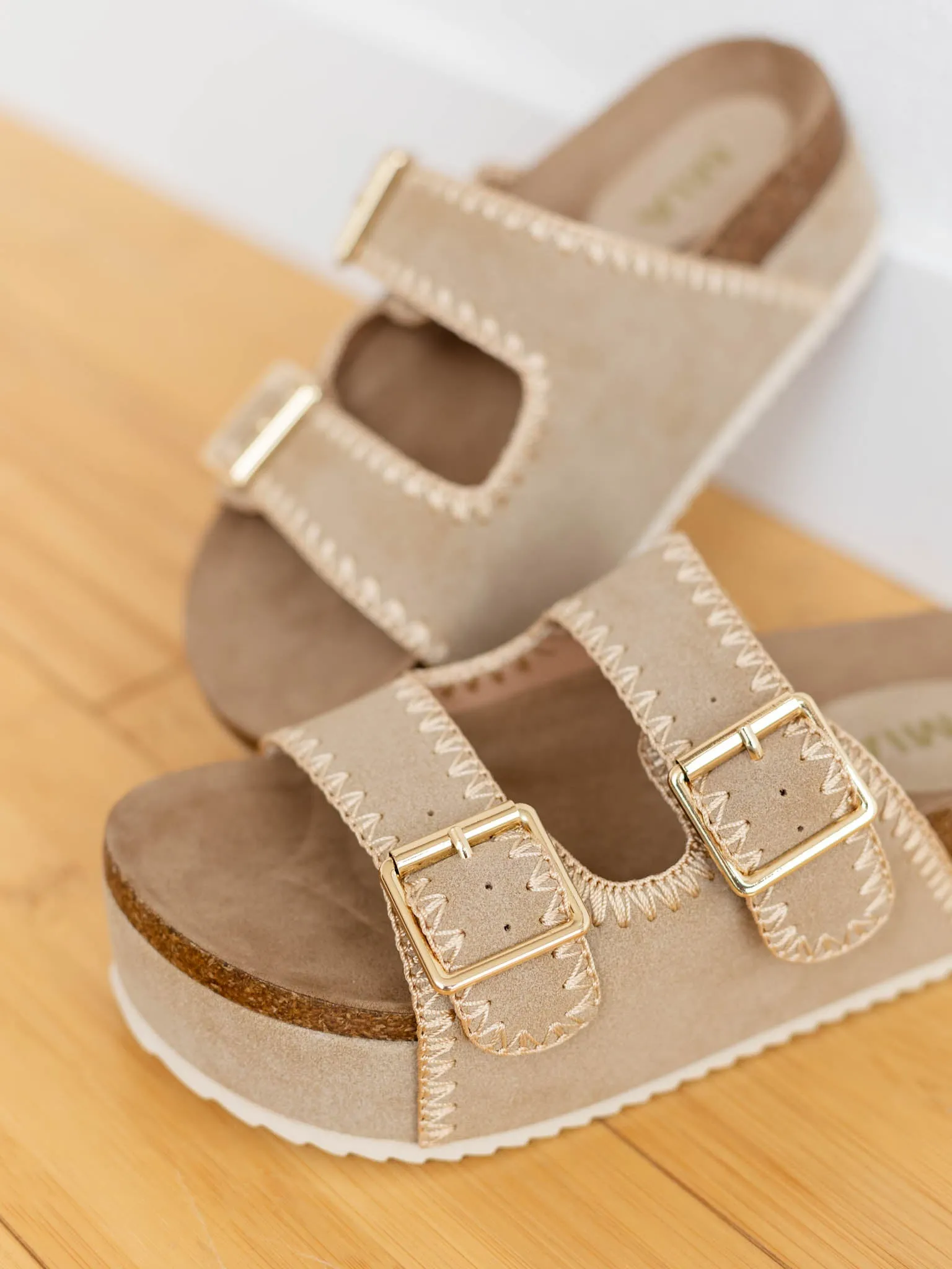 MIA Bowie Crochet Edge Sandal