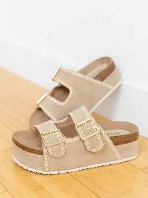 MIA Bowie Crochet Edge Sandal