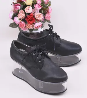Minimalist Platform Derby Shoes