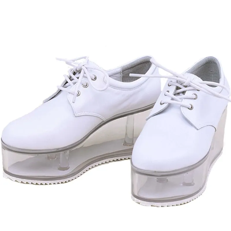 Minimalist Platform Derby Shoes