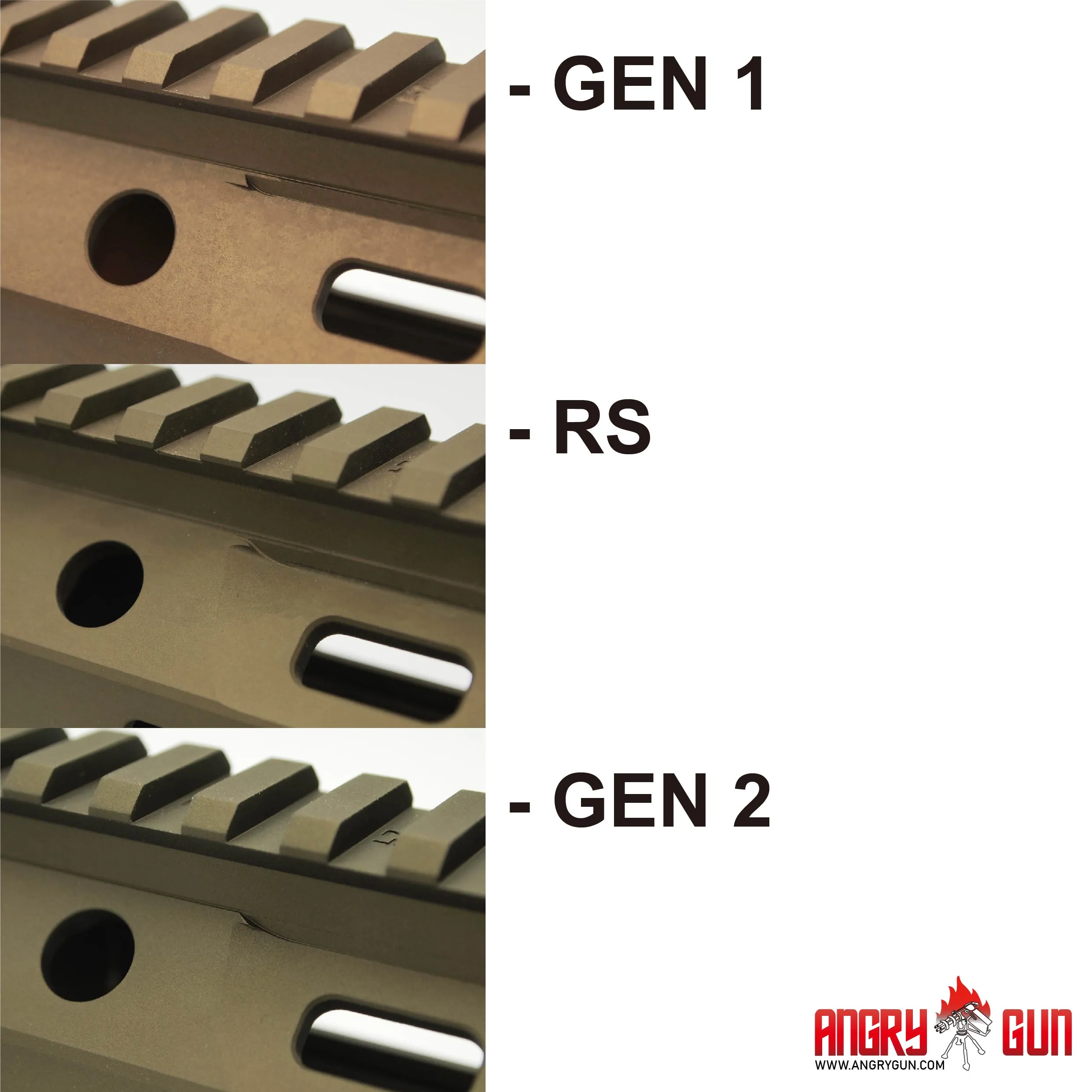 MK16 M-LOK RAIL 10.5 INCH - GEN 2 VERSION
