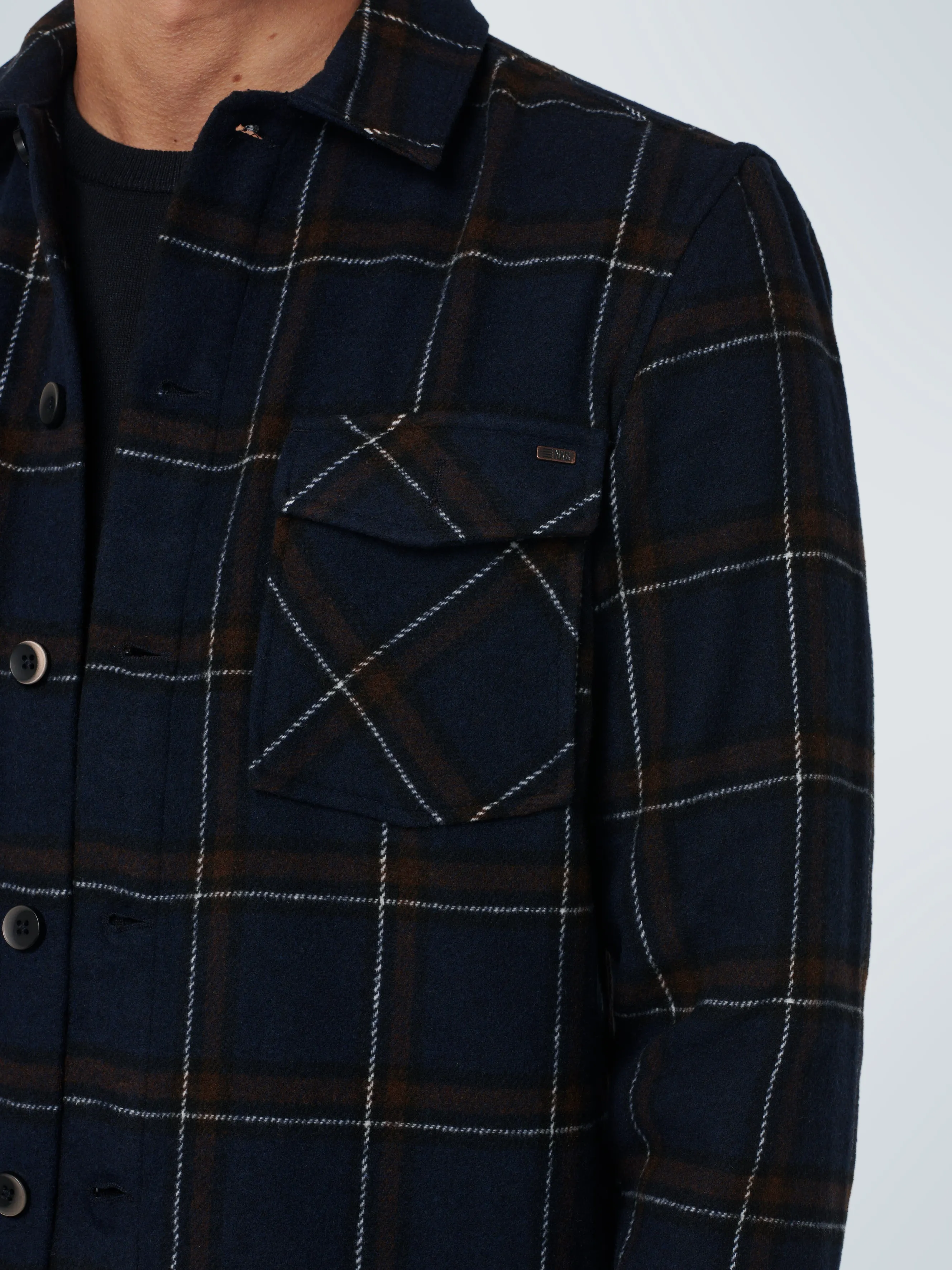 NXS CHECK OVERSHIRT