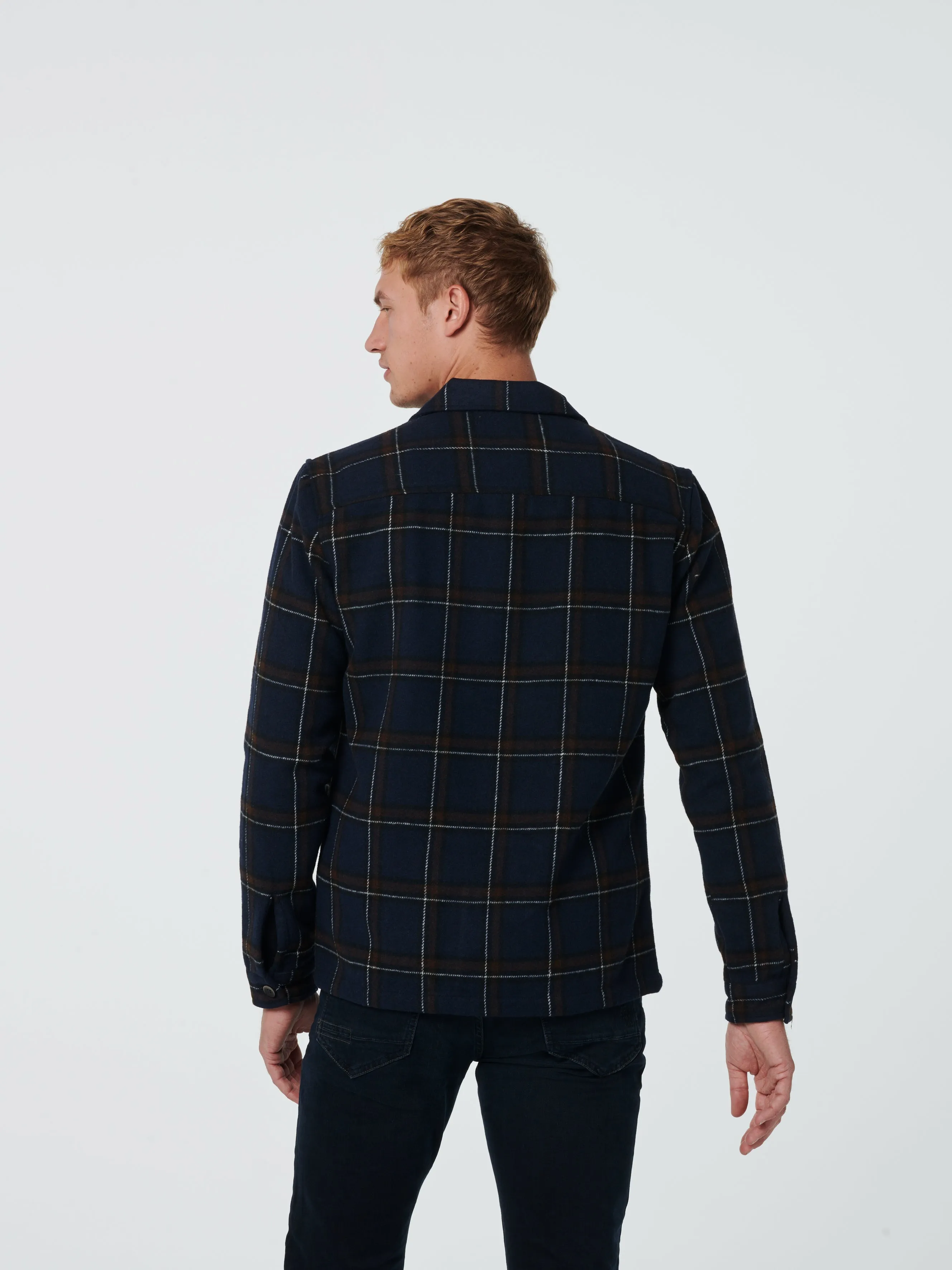 NXS CHECK OVERSHIRT