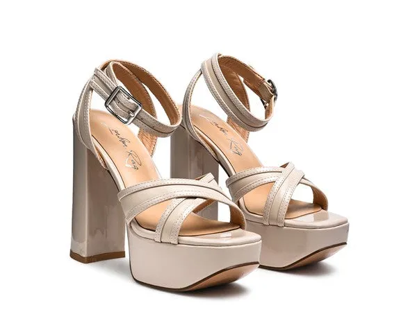 Nyle Platform Heeled Sandals