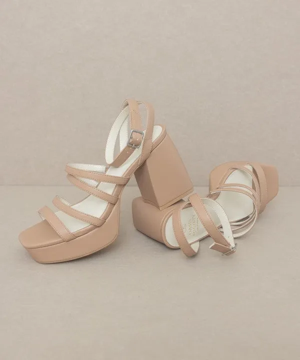 OASIS SOCIETY Talia - Strappy platform heel