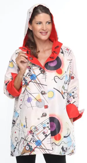 Oopéra Ladies' Reversible Raincoat Composition VIII