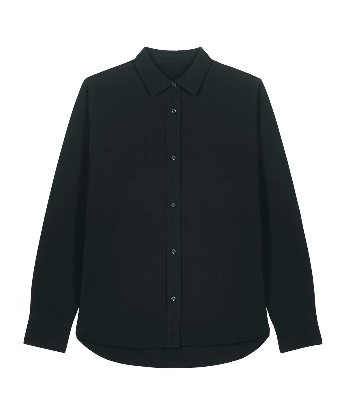 Organic Cotton Oxford Long Sleeve Shirt: Womens