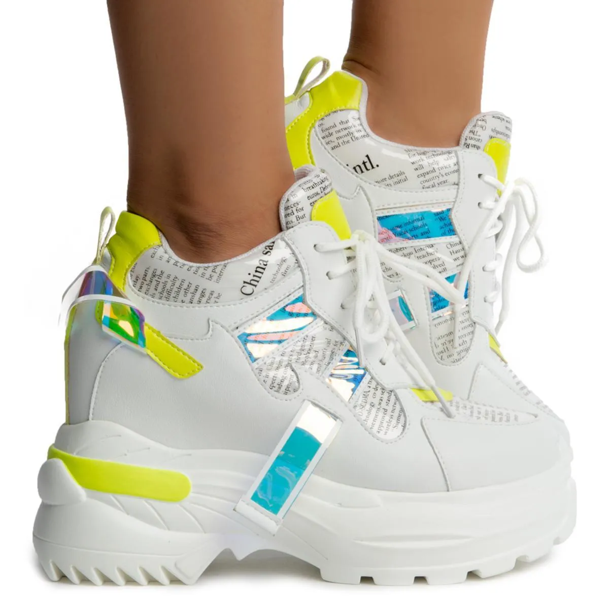 Oval-02 Platform Sneakers