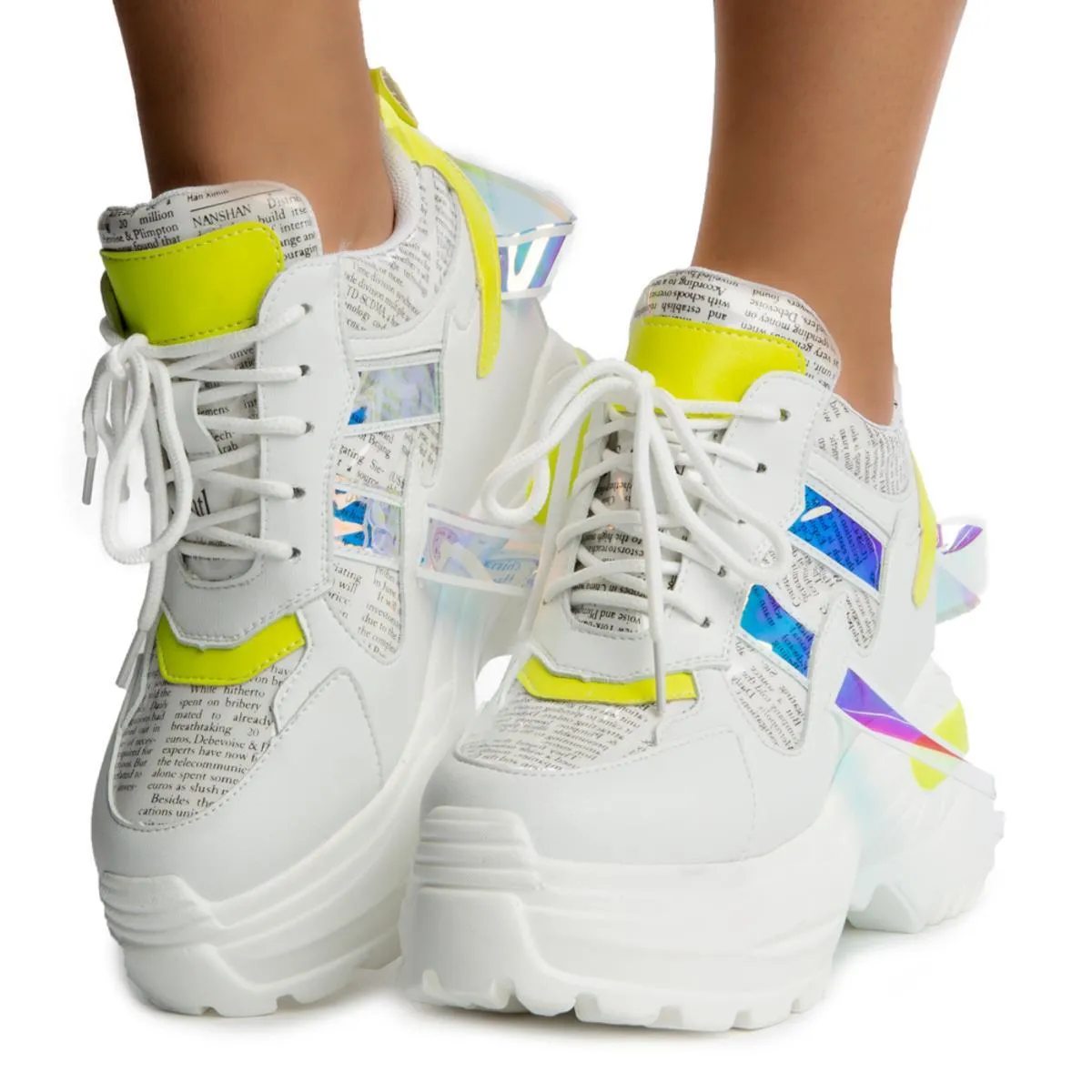 Oval-02 Platform Sneakers