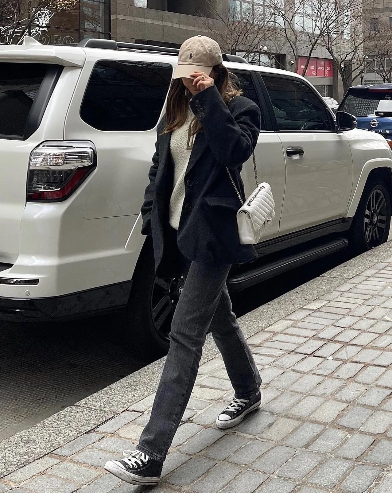 Oversized Wool Cashmere Blazer
