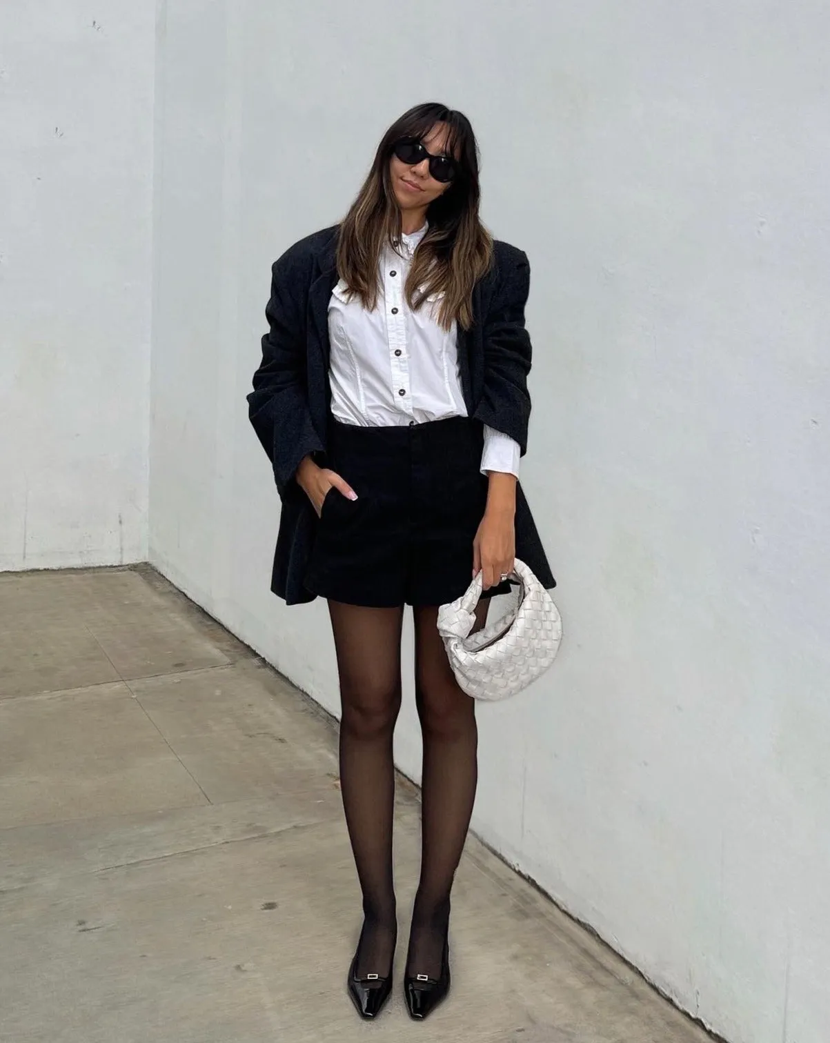 Oversized Wool Cashmere Blazer