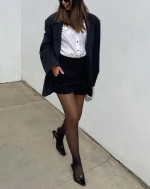 Oversized Wool Cashmere Blazer