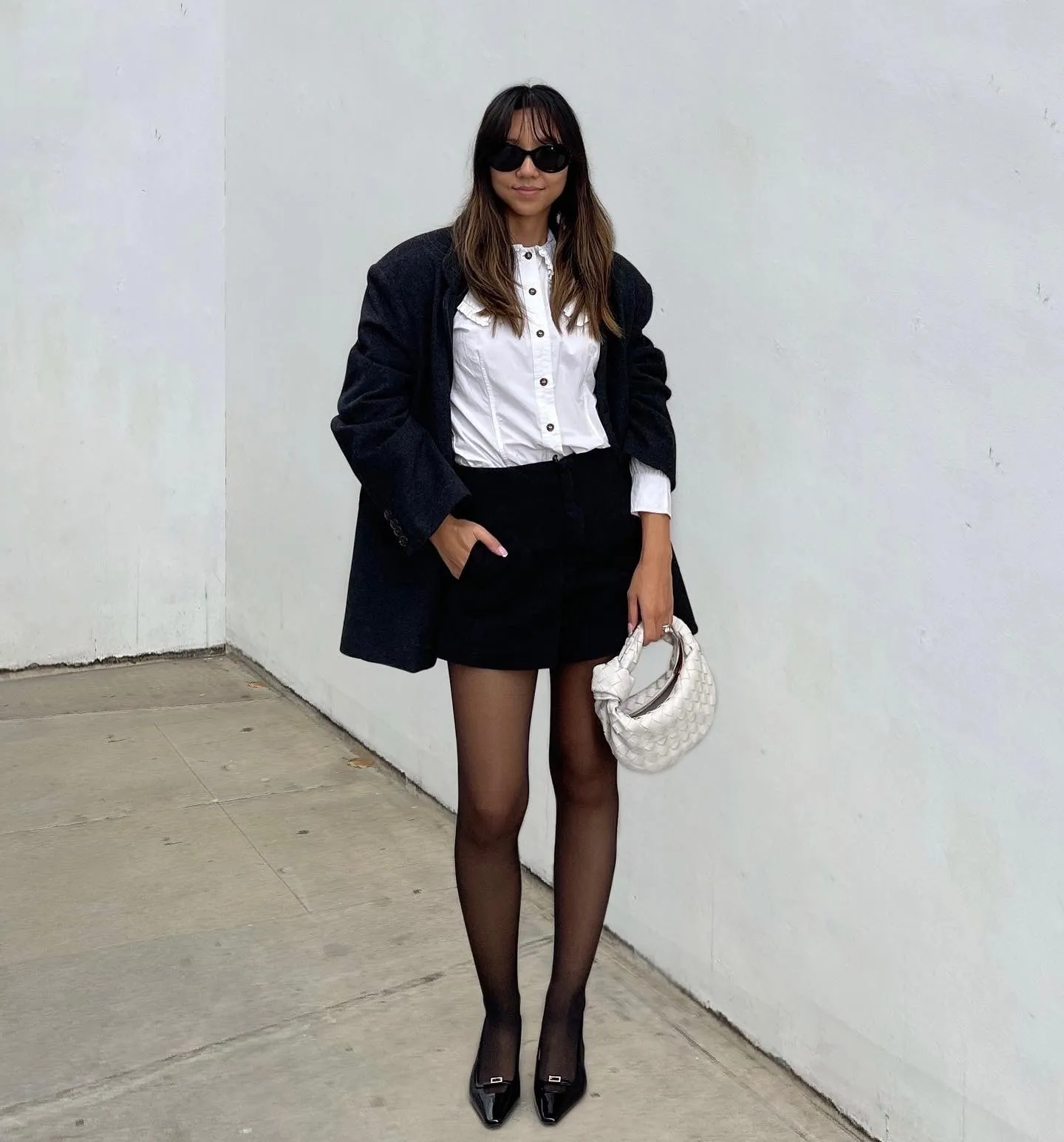 Oversized Wool Cashmere Blazer