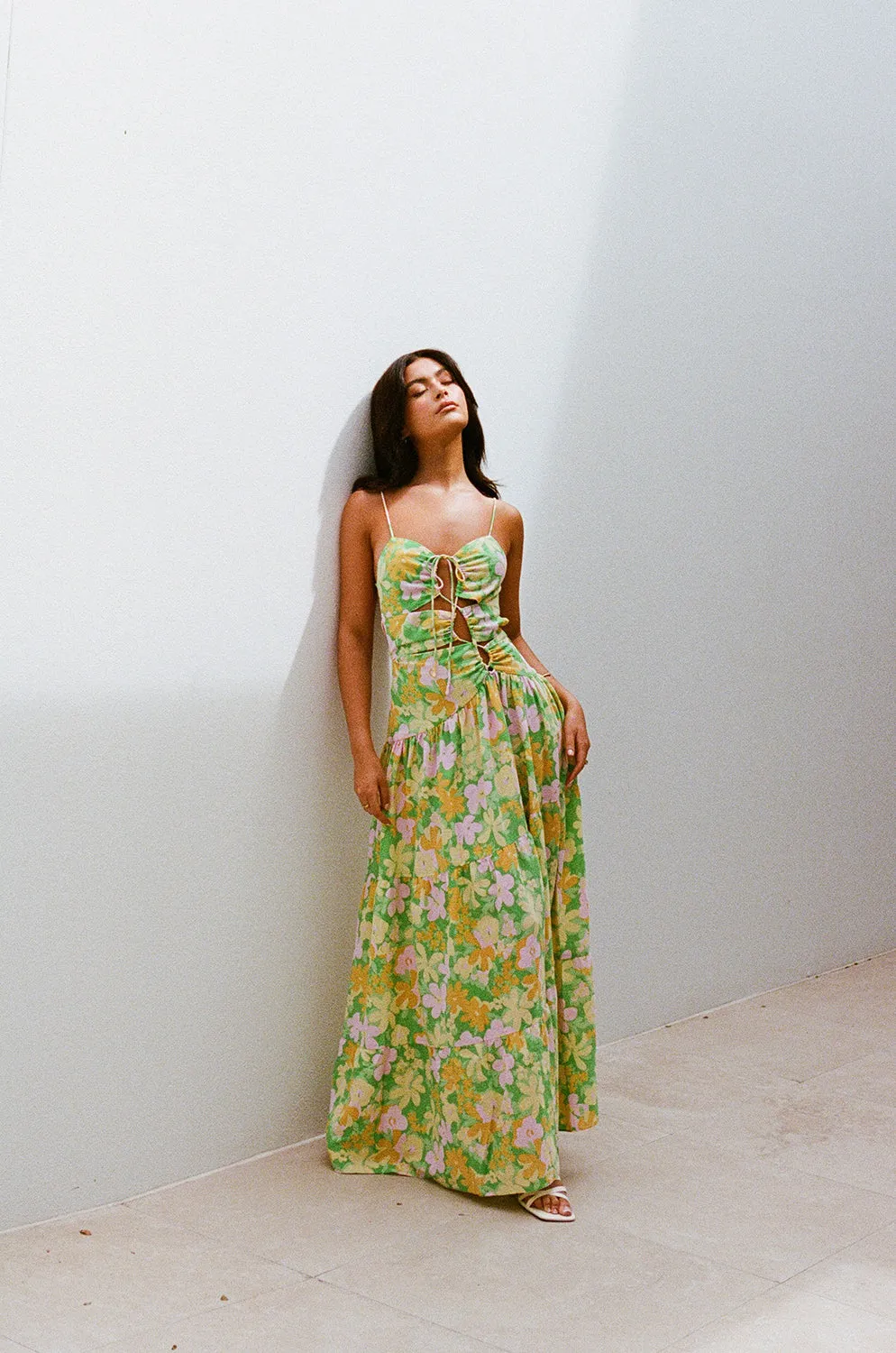 Pacey Dress - Juniper Green