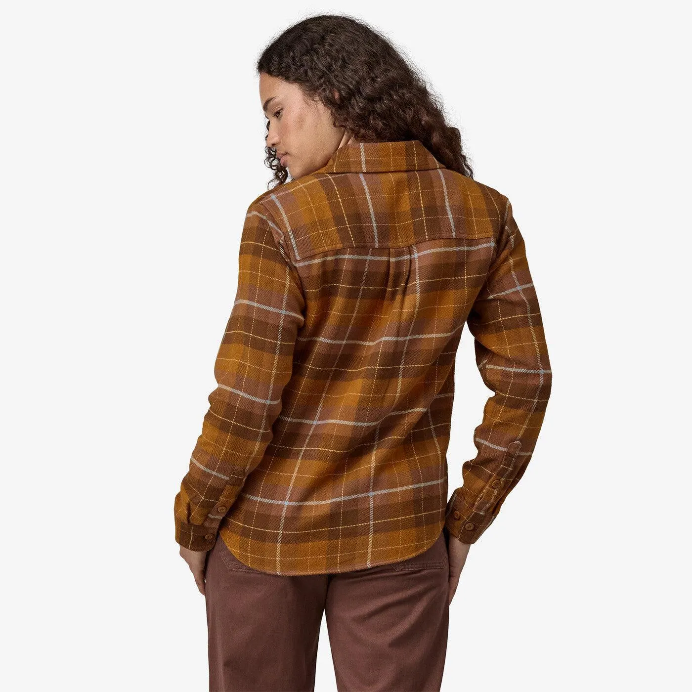 Patagonia Fjord Flannel Shirt Happy Camper: Shelter Brown