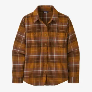 Patagonia Fjord Flannel Shirt Happy Camper: Shelter Brown