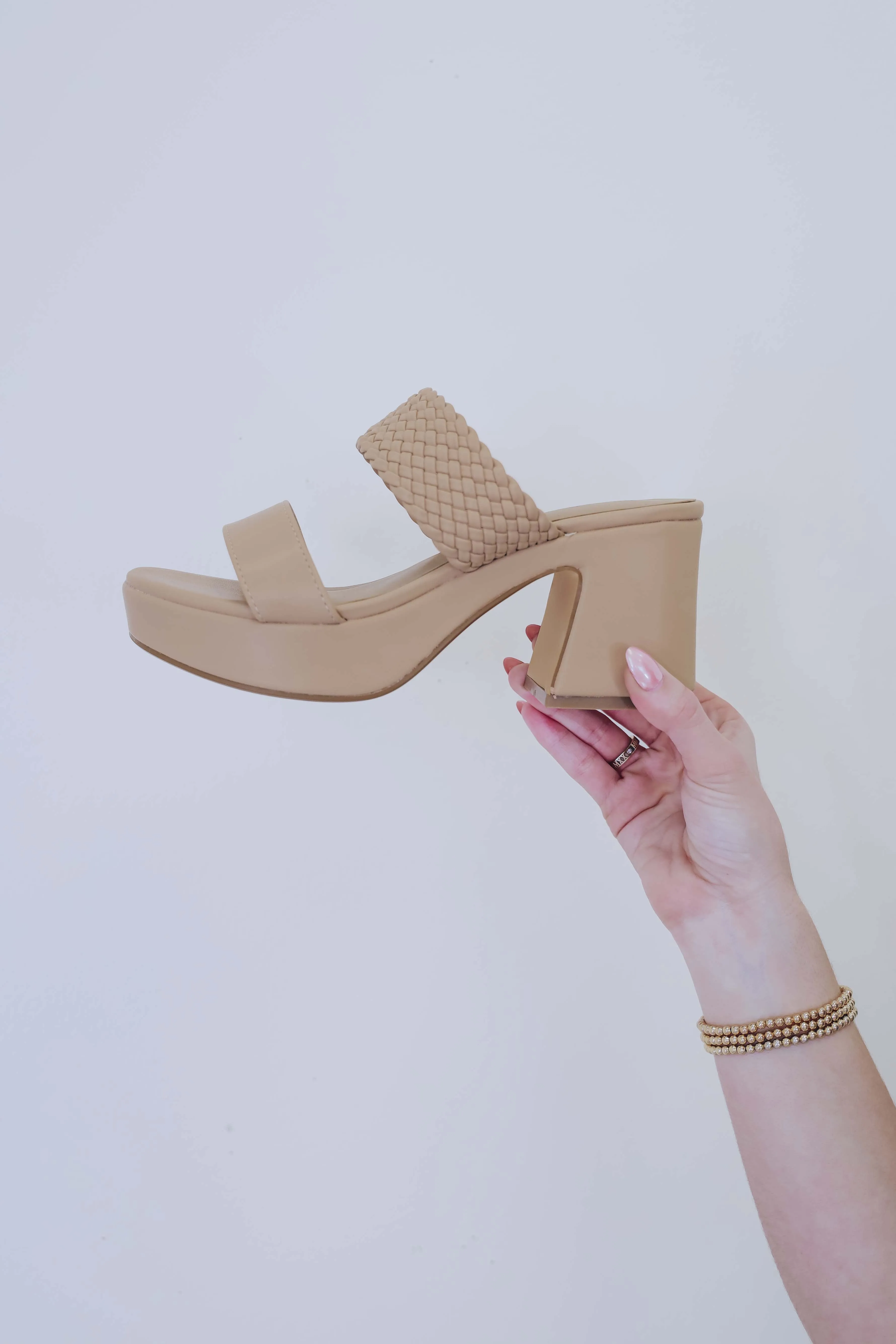 Phoebe Faux Leather Platform Sandal -2 Colors