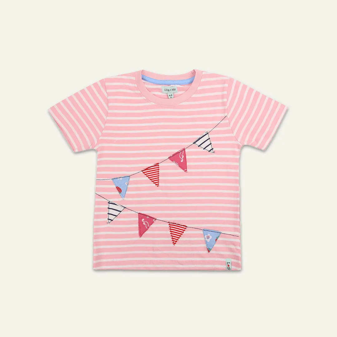 Pink Conversational Print Top