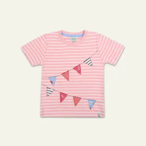 Pink Conversational Print Top