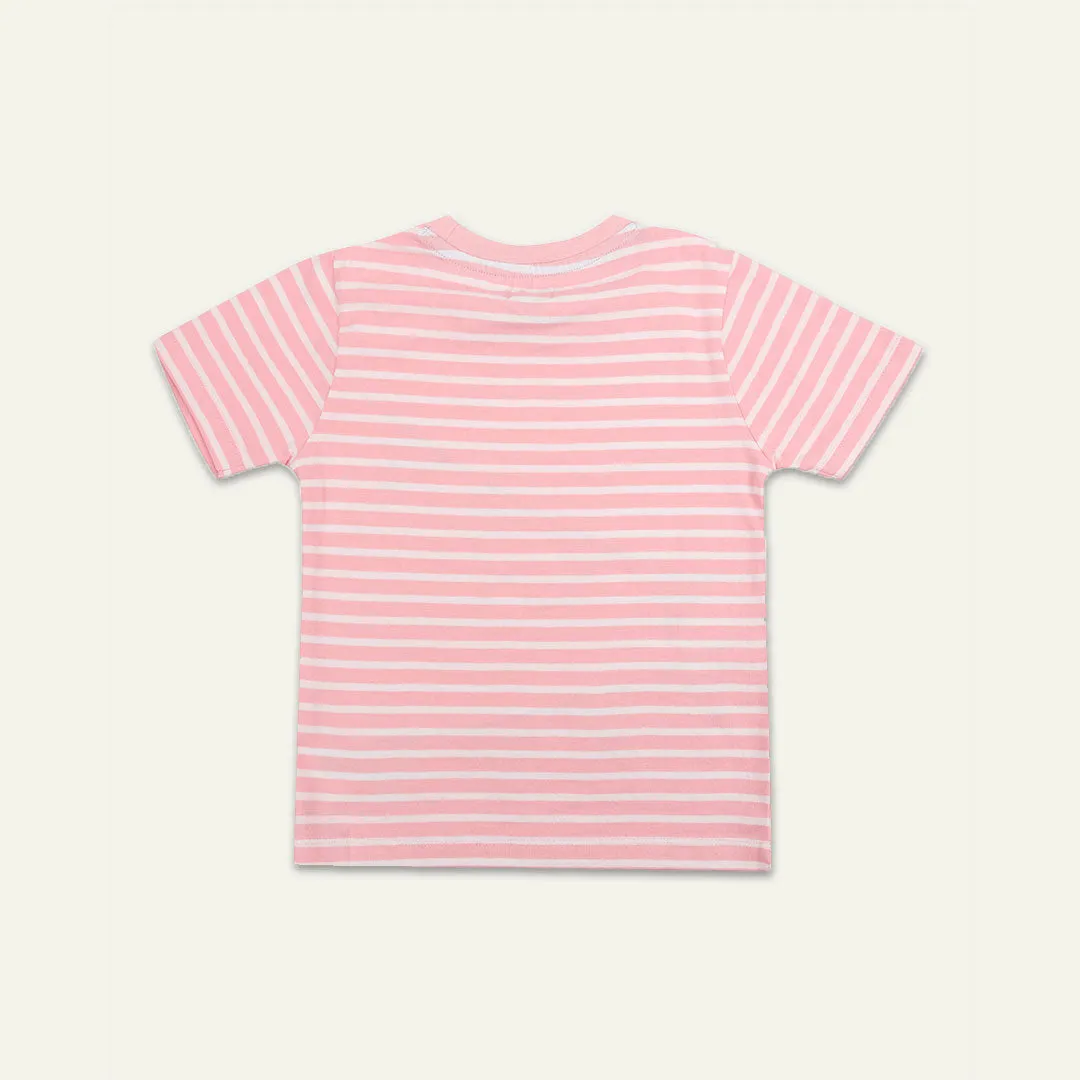 Pink Conversational Print Top