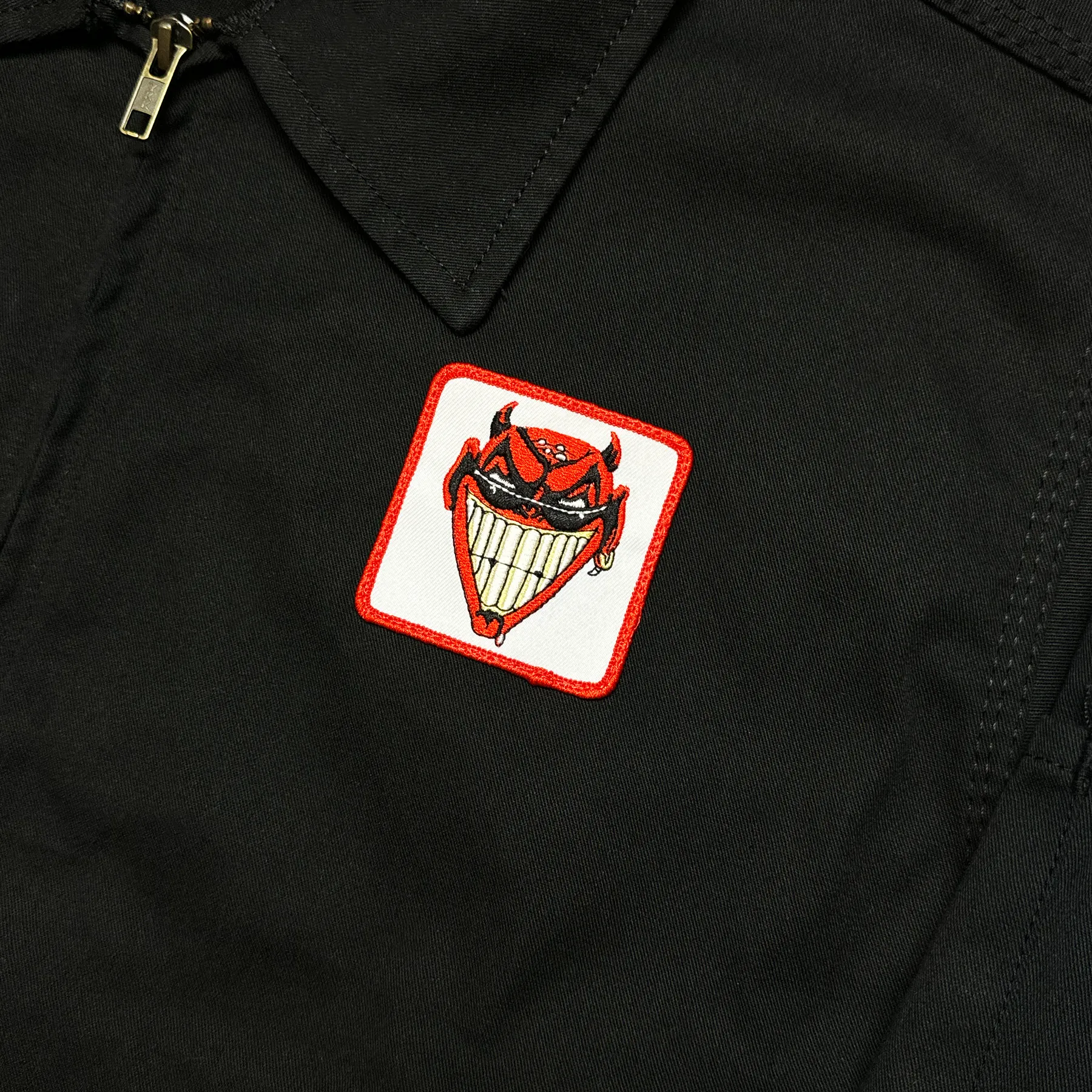 Pitchfork Zip Jacket - Black