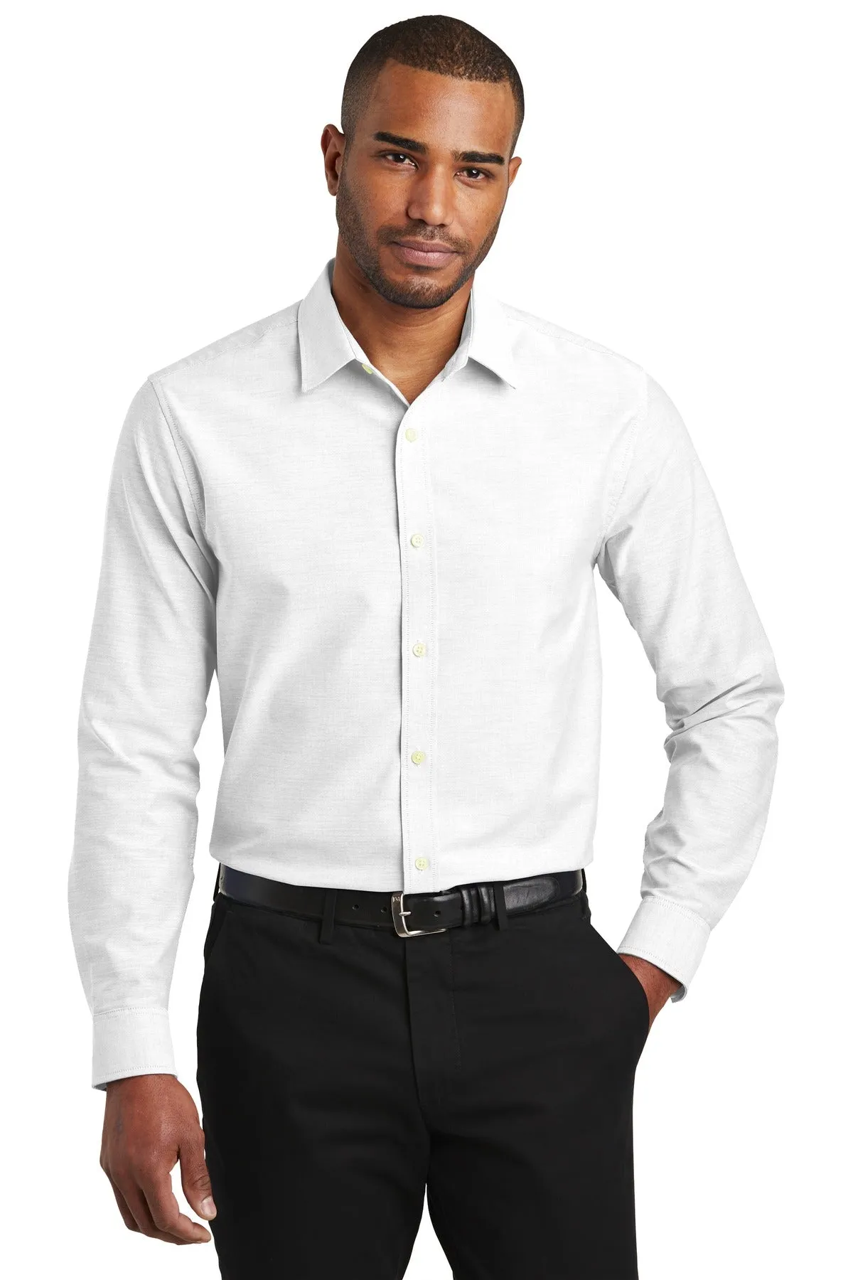 Port Authority® Slim Fit SuperPro  Oxford Shirt