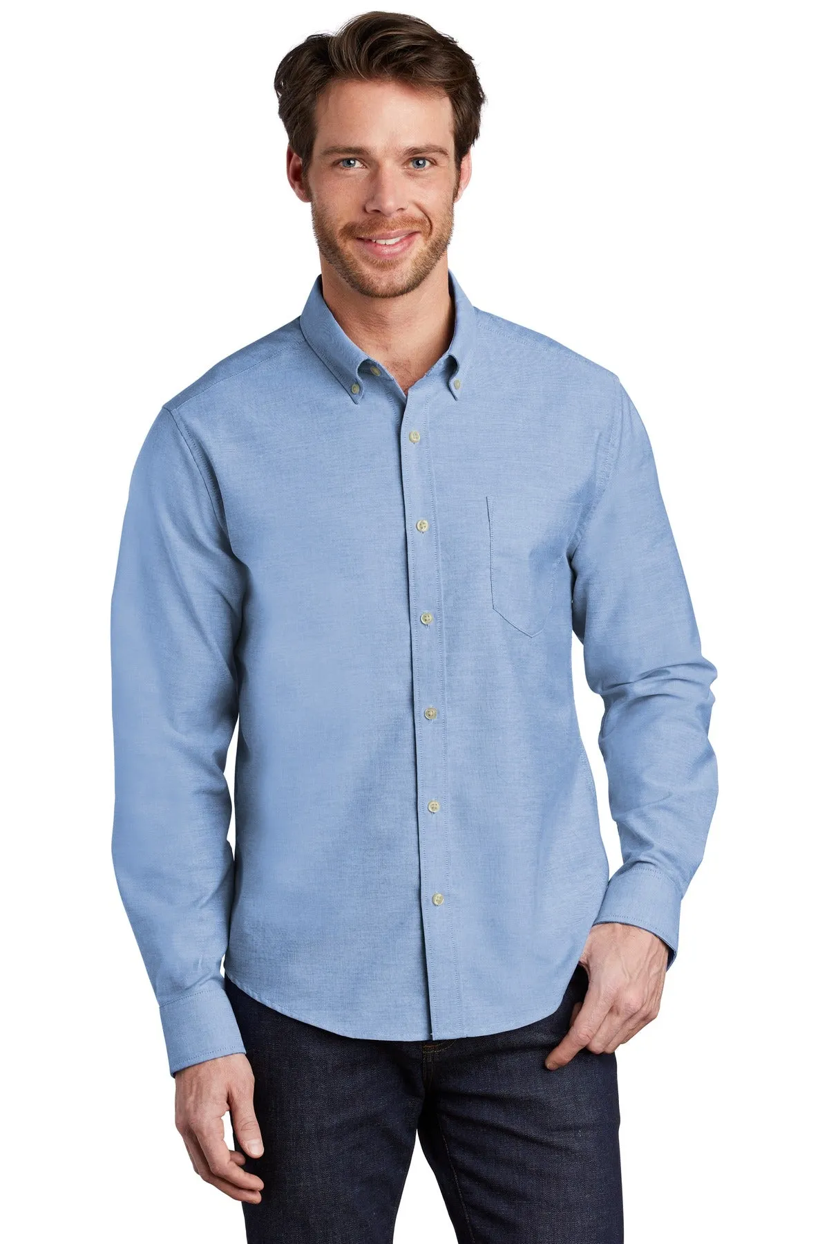 Port Authority® Untucked Fit SuperPro  Oxford