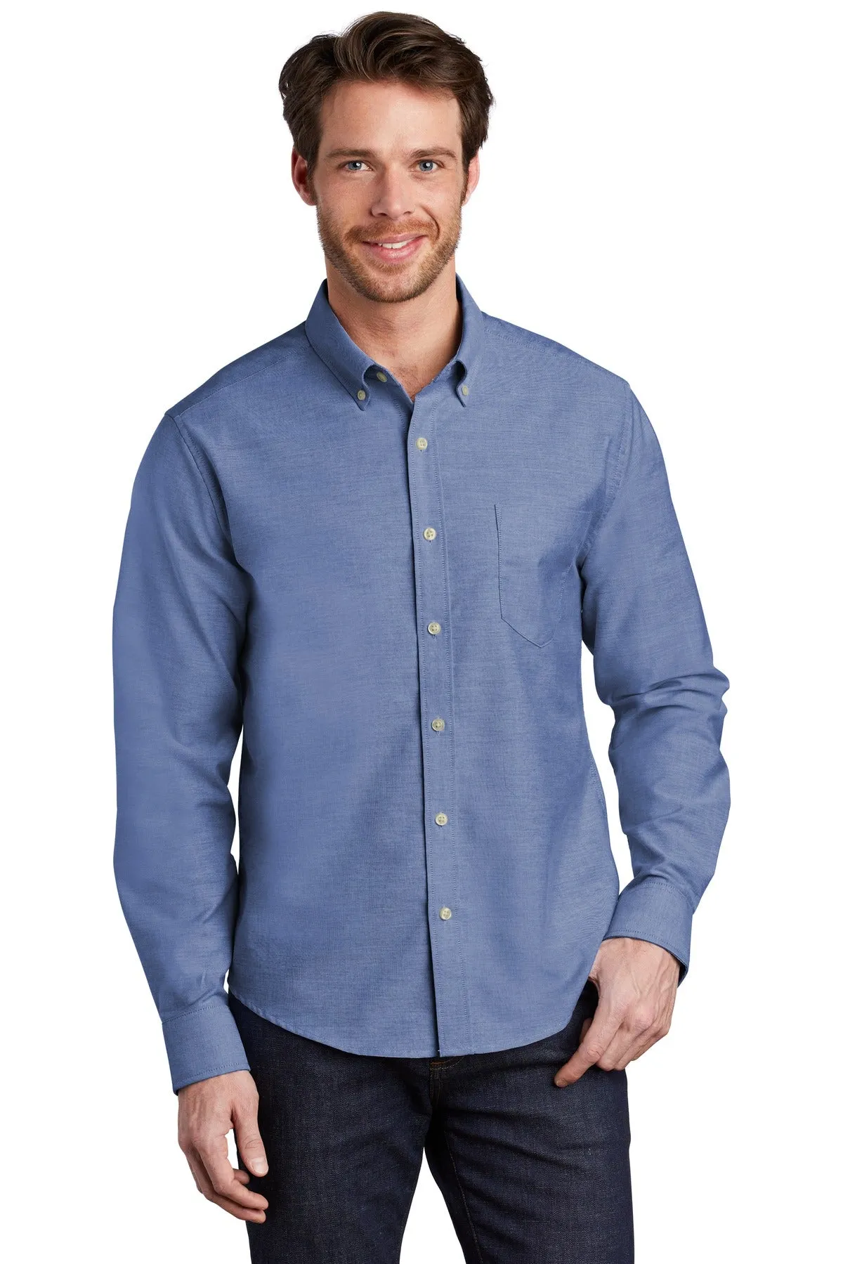 Port Authority® Untucked Fit SuperPro  Oxford