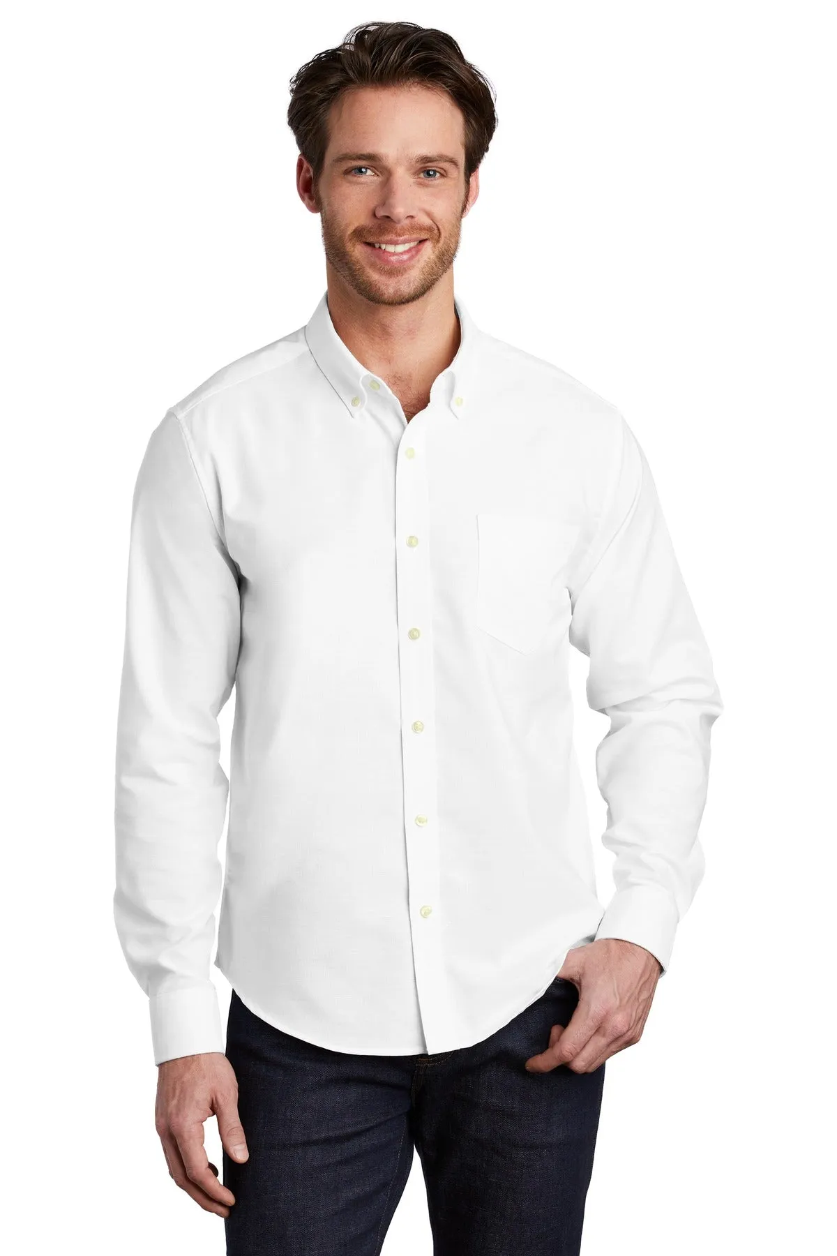Port Authority® Untucked Fit SuperPro  Oxford