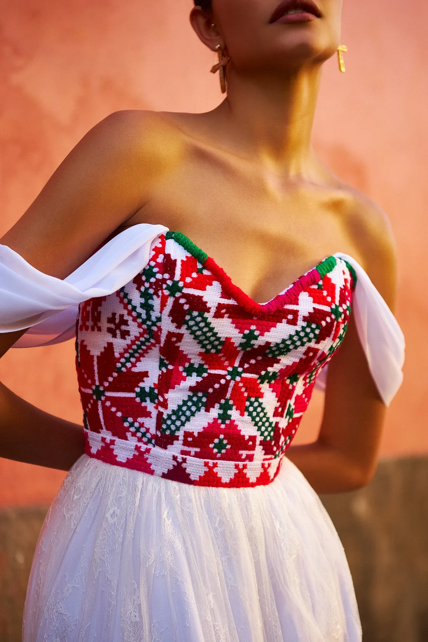 Potosi Embroidered Dress