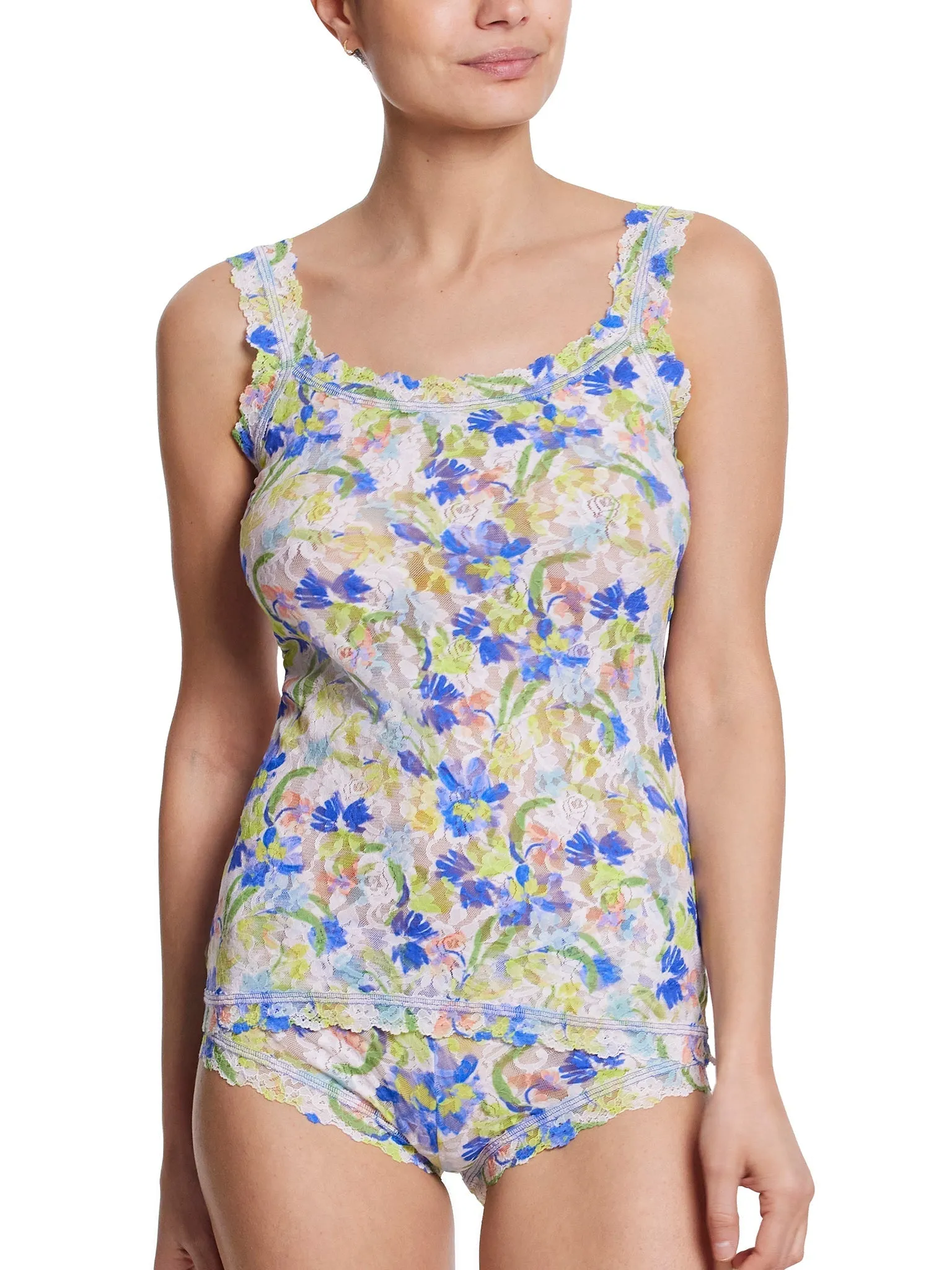 Printed Signature Lace Classic Cami Brush Strokes Sale