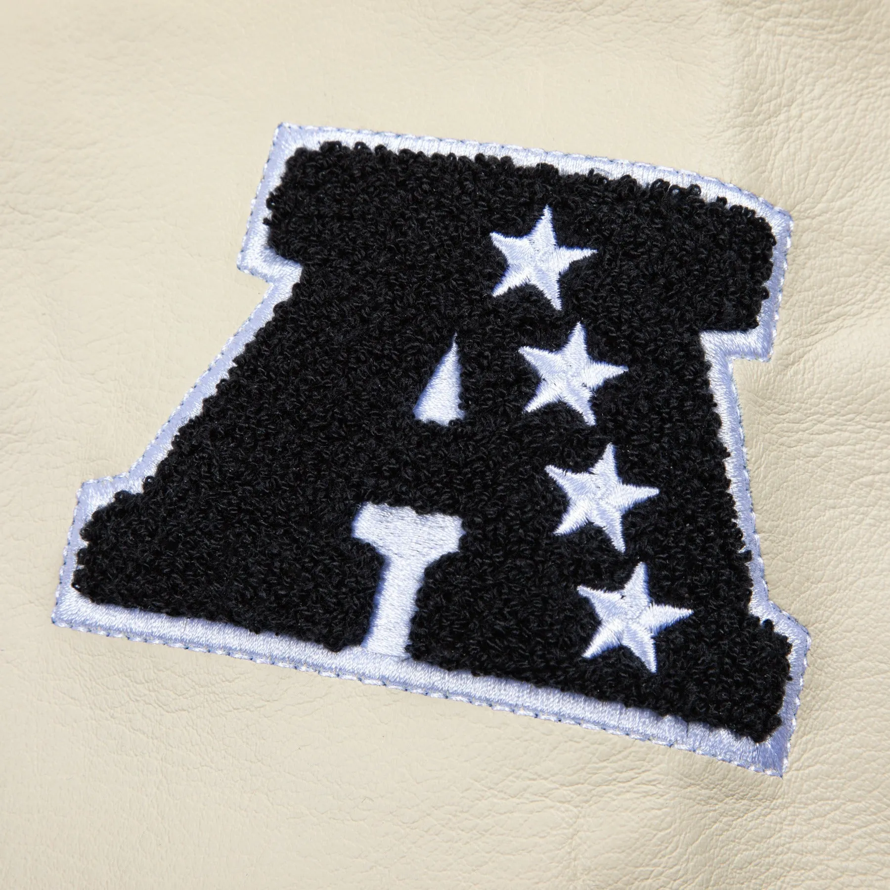 RAIDERS LETTERMAN JACKET by GOLF WANG