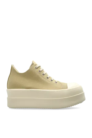 Rick Owens DRKSHDW Platform sneakers in beige - 37.5