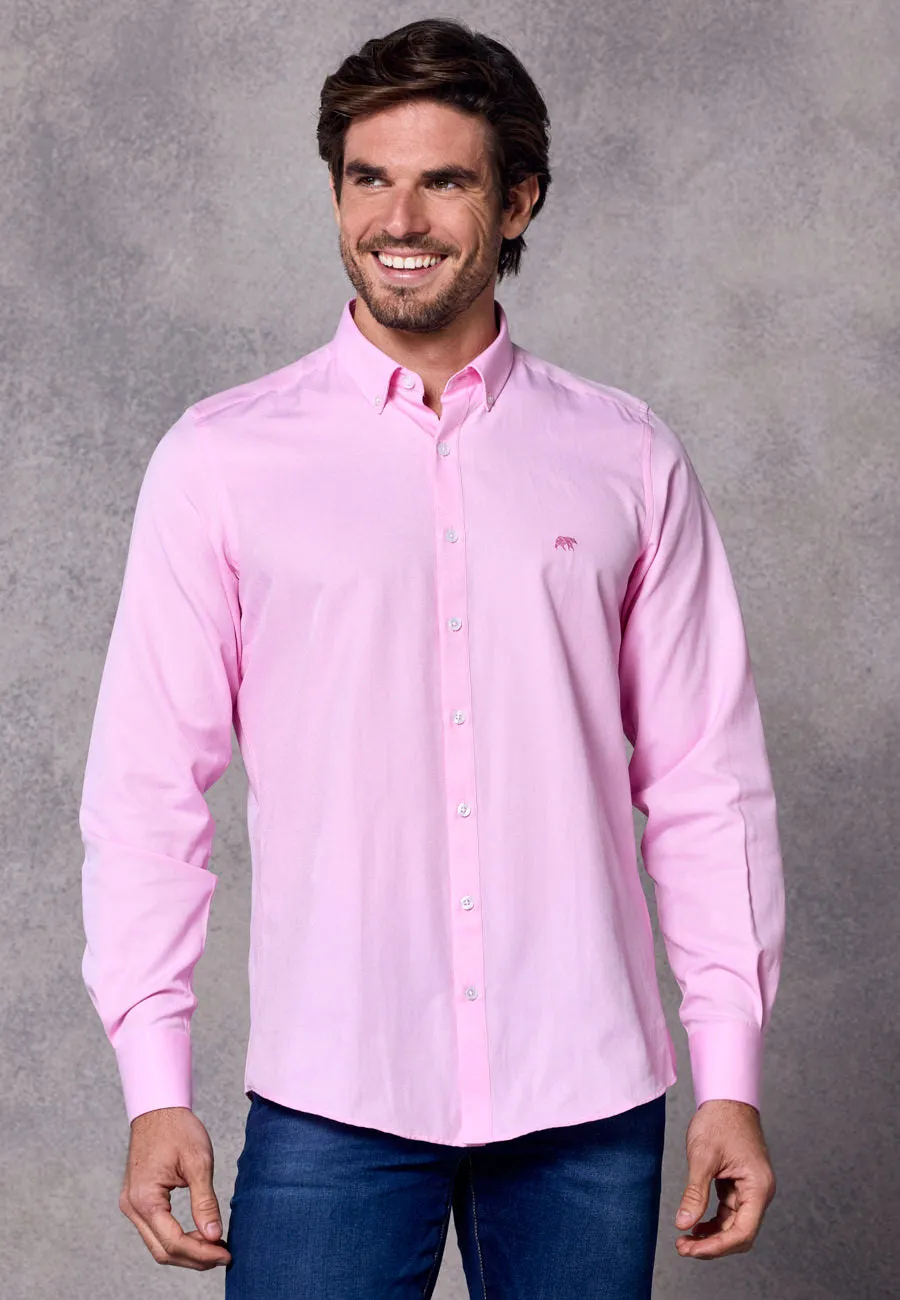 Rivet & Denim Oxford Shirt | Rose