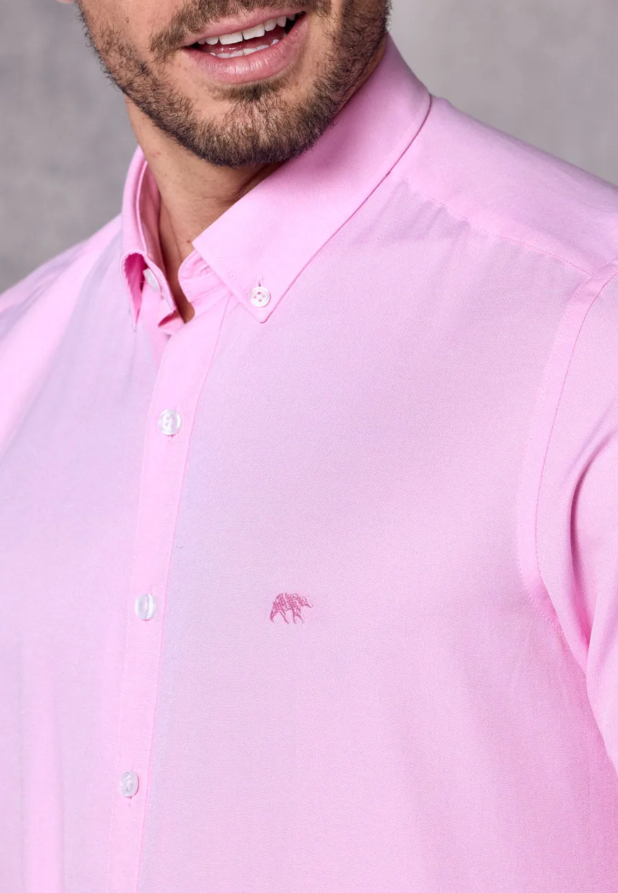 Rivet & Denim Oxford Shirt | Rose