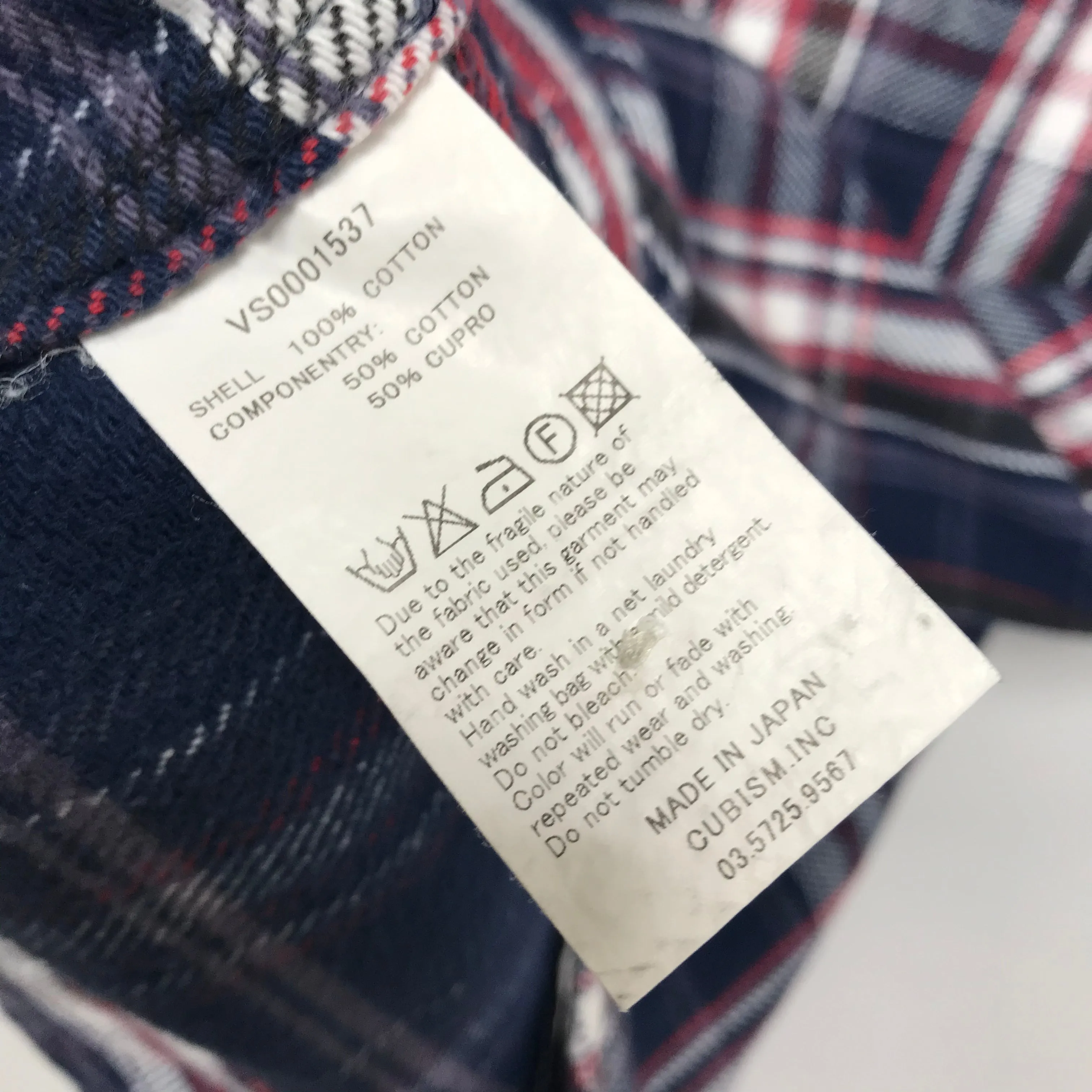 [S] VISVIM 10AW Black Elk Check L/S Flannel Shirt