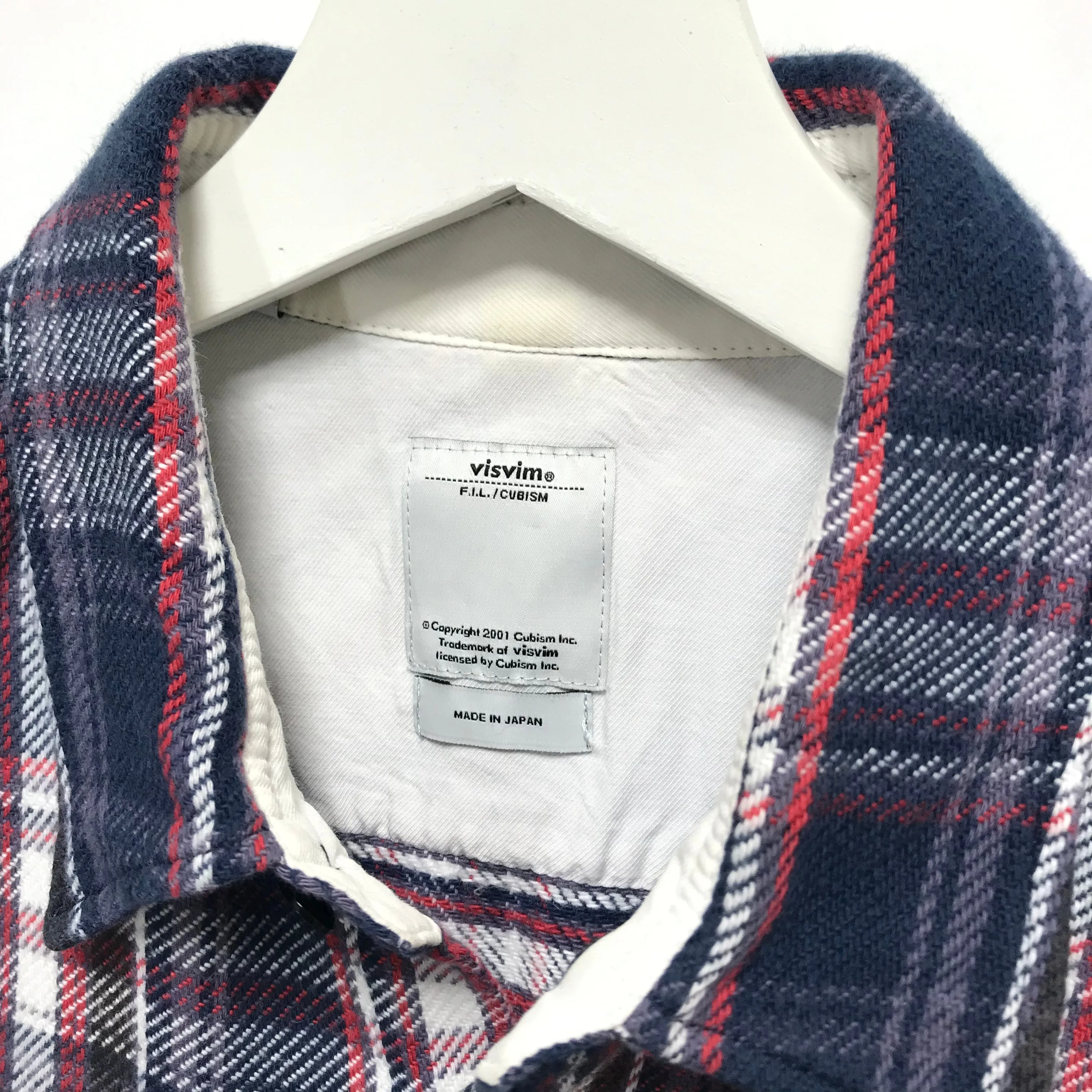 [S] VISVIM 10AW Black Elk Check L/S Flannel Shirt