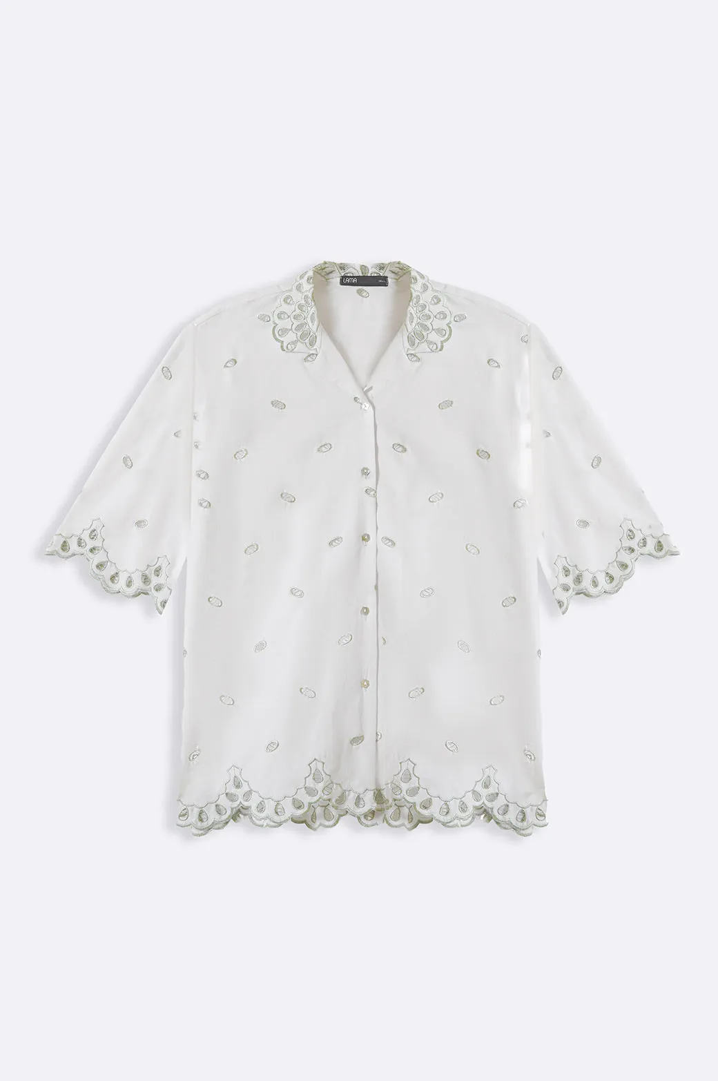 SCHIFFLI FERN SHIRT