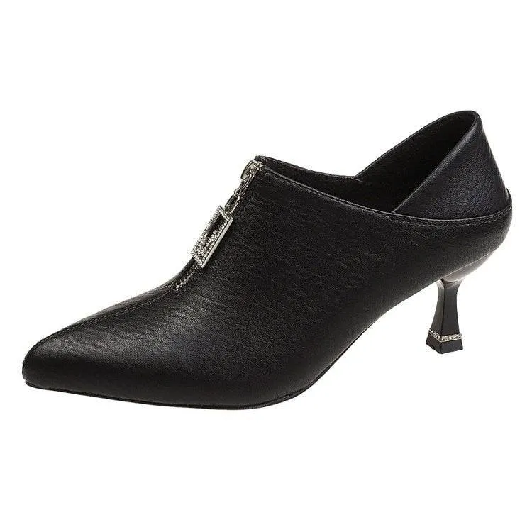 sexy ladies thin high heels all match casual shoes