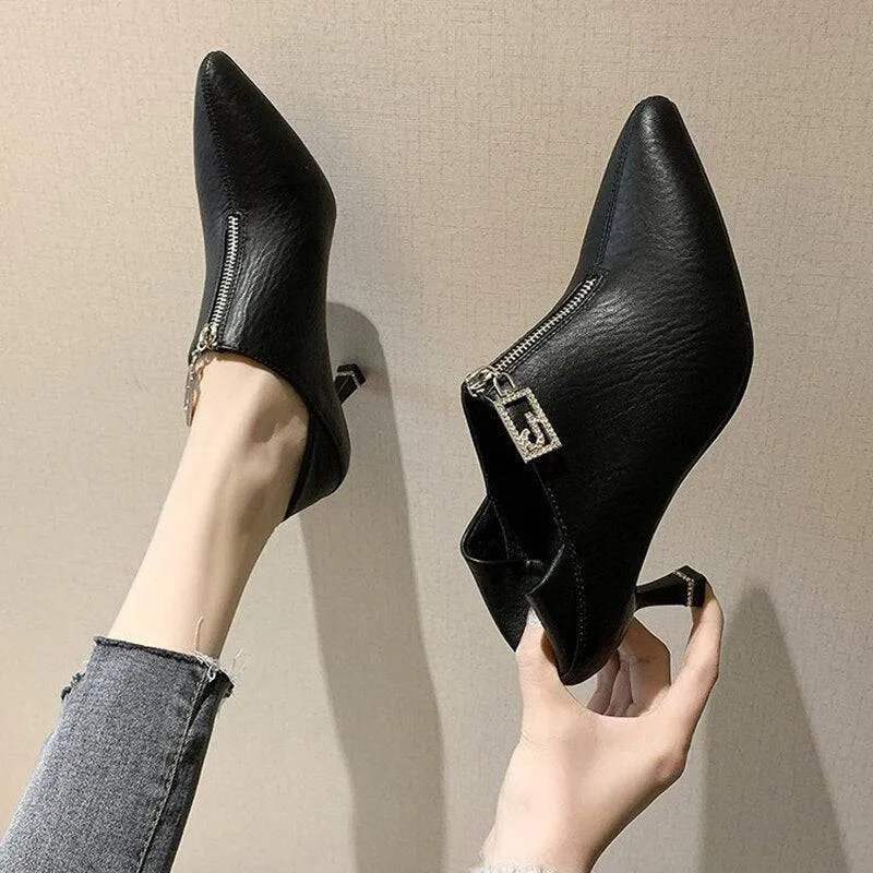 sexy ladies thin high heels all match casual shoes