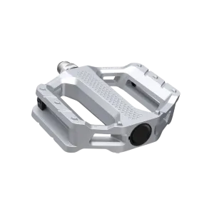 Shimano Pd-Ef202 Flat Platform Pedals Silver E-bike/Trekking/Urban