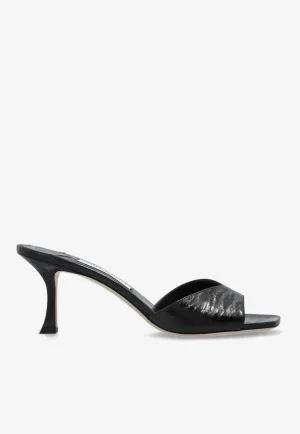 Skye 70 Leather Mules