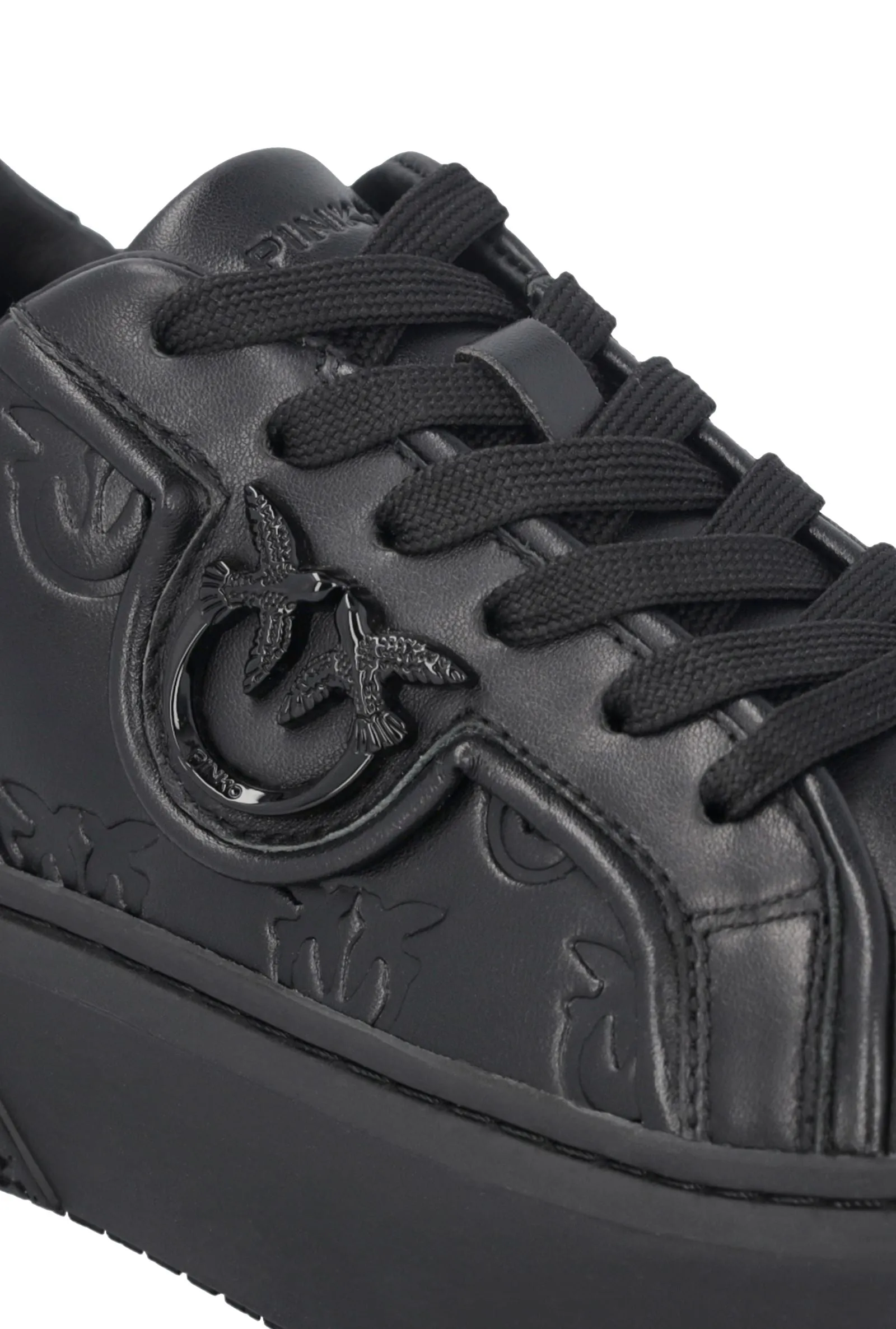 Sneakers con Platform e Insert Omonogram