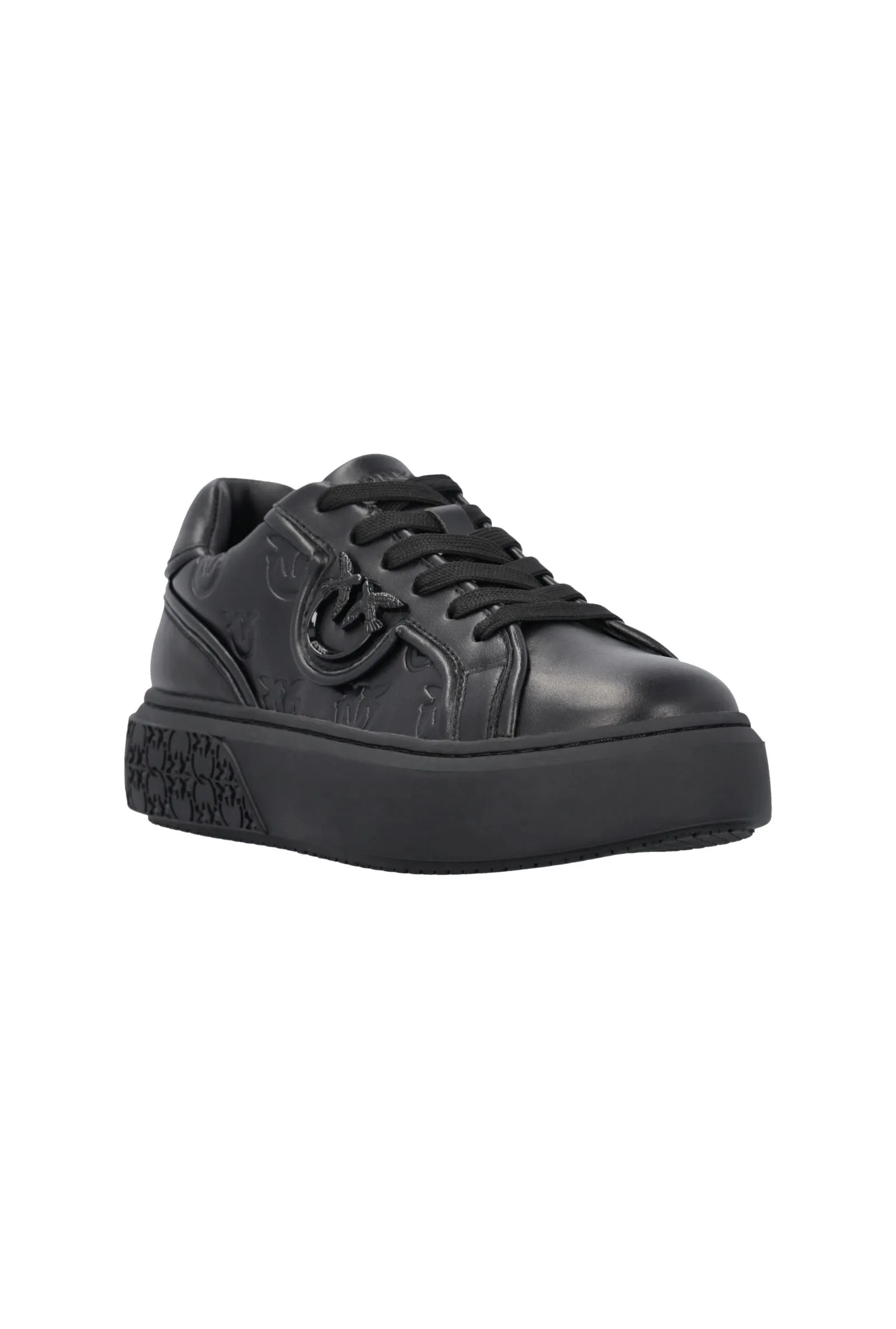 Sneakers con Platform e Insert Omonogram