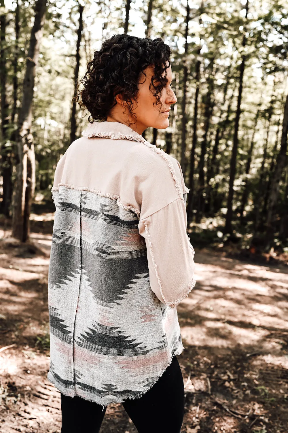 Southwestern Fringe Jacket *FINAL SALE*